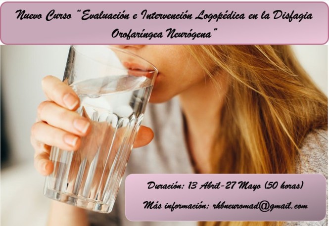 cartel promoción curso DISFAGIAA